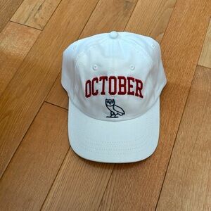 Drake OVO (October’s Very Own) white, blue and red adjustable hat